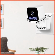 Wifi Camera Indoor Wireless 1080p HD Wireless Cameras for Home Security LED HD Screen Display Clock 360 Degree demebsg