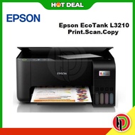 Hotdeal New Epson EcoTank L3210 A4 All-in-One Ink Tank Printer - Epson L3210 Eco Tank Printer  All In One Printer Printer