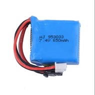 Lipo lithium battery 1s/2s 650mah