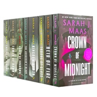 Throne Of Glass Series Collection 8 Books Set By Sarah J. Maas NEW COVER (Crown of Midnight, Heir of