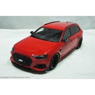 1: 18 GT Spirit Audi ABT RS4 S Avant 2020 Red ※ Resin