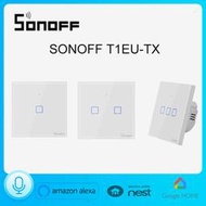 SONOFF T1EU-TX手機遠程控制wifi牆面開關牆面開關帶RF遙控