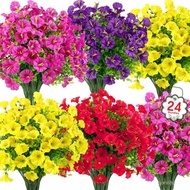 Violet Artificial Flower Small Daisy Artificial Flower Flower Arrangement Artificial Artificial Silk