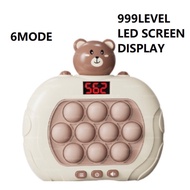 Msia Ready Stock🔥Upgraded 999 Push Game Pop It Educational Toys 升级版999关速推机益智玩具