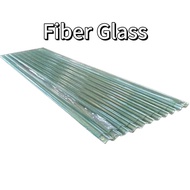 FIBER GLASS SHEET Clear 80cm width SOLD PER 1Foot, 2feet, 3feet, 4feet, 150cm, 6Matibay
