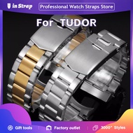 Apply To 22mm Solid Stainless Steel Replacement Watch Strap For TUDOR Black Bay 1958/Black Bay Red F