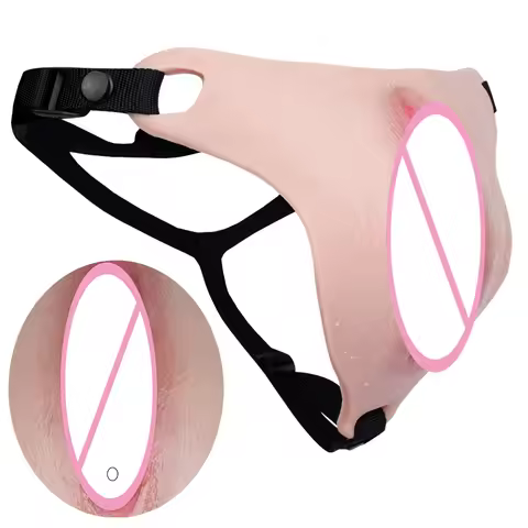 SXXY Urinary Catheter Ultra Realistic Strap-On Vaginal Male Convenient Vaginal pants with Urination 