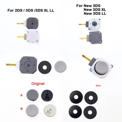 Original 3D Analog Joystick Thumb stick Module For Nintend 2DS 3DS 3DS XL/LL NEW 3DS NEW 3DS XL/LL C