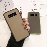 SAMSUNG galaxy note 8 Shockproof Silicone  Phone Case&amp; Matte Transparent cover