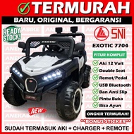 Mobil Aki Anak PMB 8788 Jeep Ban Karet Ukuran Besar Mobil Aki Anak
