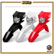 Front Mudguard Headlamp Reflector Headlight CRF 150L HARVYMX