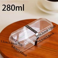 （UOOAF Rectangular Dessert Packaging Box Soy  Cake Thousand Layer Mousse Baking Disposable Packaging