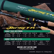 SEAHAWK JOURNEY TRAVEL ROD 4piece Spining Dan Casting / Seahawk Joirney Travel Rod 4piece Spining Da
