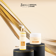 Ivoyu - Shoote & Smooth Hair Shampoo 90ml +Ivoyu - Revive Rapture Hair Mask 150ml
