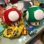 👑 Super Nintendo World Universal studios 紅、綠蘑菇限定飲水壺 馬里里賽車 Gundam 幪面超人 Kamen rider Black RX Marvel 寵物