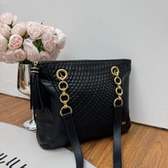 Bally「特價出清」 中古 羊皮 鏈條包 vintage 肩背包 大容量 中古