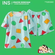 Shinchan simple night wear comfortable ladies homes wear