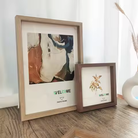 1Pc Wood Photo Frames For Picture Wall Decorative Frame10X15 15X20 20X25 A4 Pictures Frame Stand For