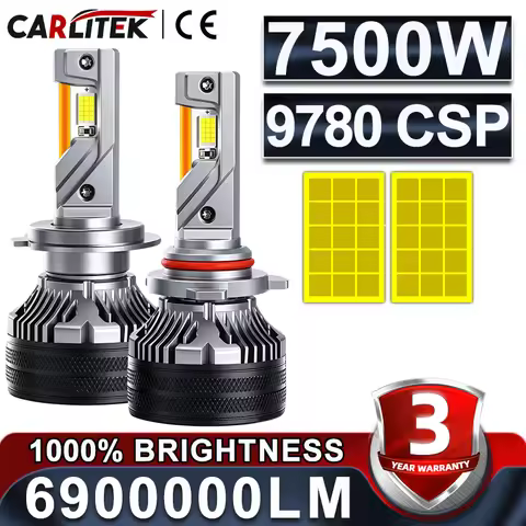 K6C K7C Copper Tubes LED Headlight Bulbs Powerful 170W 170000LM 6000K H1 H7 H11 H8 9005 9006 9012 D1