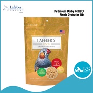 [Expiry: 08/04/2026 - MM/DD/YYYY] Lafeber Finch Premium Daily Pellets 1lb Song Bird Feed