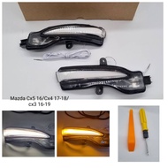 Side Mirror Light Mazda CX-5 2016/CX-4 2017-2018/CX-3 2016-2019 (Clear Cover) (Signal Running) White