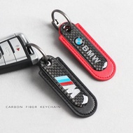 For BMW M Motorcycle Carbon Fiber Motorcycle Keychain