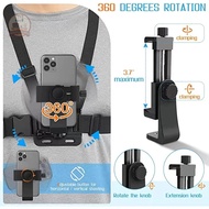 Mobile Phone Chest Strap Mount GoPro Chest Harness Holder for vlogg/POV body camera holder cellphone