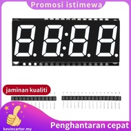 HT16K33 LED Display Module 4 Digit 7 Segment 0.56 Inch Time Clock Indicator Tube Module White.kevinc