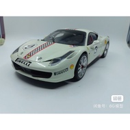 HOT WHEELS HOT WHEELS 1/18 Ferrari F458 Challenge No. Alloy Car Model, Bulk Pack, Defect Treatment, 