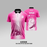 Jersey F1 Cash App RB Team Shirt 2025 MIAMI AJ0364