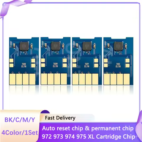 New ARC Chip For HP 972 973 974 975 972X 973X 974X 975X Chip CISS For PageWide Pro 352dw 377dw 452dn