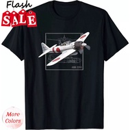 A6M Zero - Japanese Ww2 Er Planes Gift Tee T-Shirt