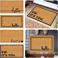 Doormat Durable Out Door Mats for Home Entrance Go Away Warning Funny Welcome Mat Prime Low Profile 