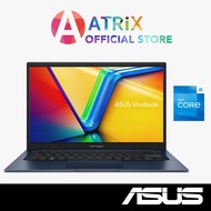 【Free MS Office】ASUS Vivobook 14 | X1404VA-EB821W | 14.0" FHD | Intel i5-1334U | 8GB DDR4 | 512GB SS