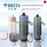 Brita Fill & Go Active Water Filter Bottle - PFOS/PFOA Removal, Portable Filtered Water Bottle