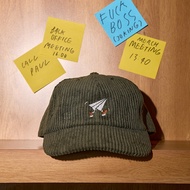Paperpunch - Paper Plane Corduroy Cap
