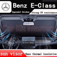 Benz E-class sun visor Front Windshield Sunshade UV protection Car Window Sunshade Cover sunshade um