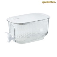 GREAT Beverage Dispenser, 4L PET Drink Dispenser, Transparent Water Dispenser For Parties