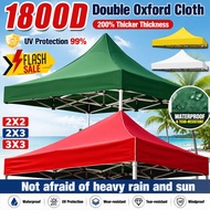Canvas Only 10'X 10'And 8'X 8'Roof Canopy 80cm Express Night Market Canopy Top Khemah Niaga Bumbung 