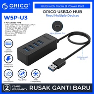ORICO 4 Port USB3.0 HUB with Micro B Power Port - W5P-U3-30