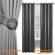 Gorden Blackout Imfort Premium Quality Bahan Tebal Halus Dan Mewah Model Smokring Minimalis Murah