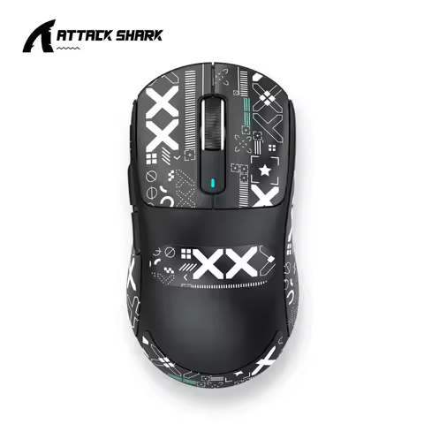 Attack Shark X3 X3Pro PAW3395 Bluetooth Mouse Lightweight Wireless Gaming Mouse Tri-Mode Mouse 26K D