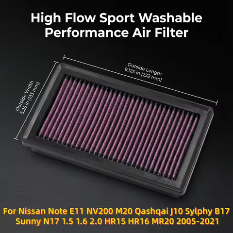 For Nissan Note E11 NV200 M20 Qashqai J10 Sylphy B17 Sunny N17 1.5 1.6 2.0 HR15 HR16 MR20 2005-2021 