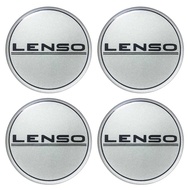 60mm. สติกเกอร์ LENSO สติกเกอร์ติดดุมล้อ สติกเกอร์เรซิ่น กว้าง 60 มิล.(6เซนติเมตร)