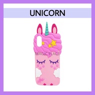 OPPO A12 A12E A31 A9(2020) A5(2020) A3S A5S F5 F7 F9 NEO 9 F1S UNICORN HORSE BUN 3D CUTE CARTOON PHO
