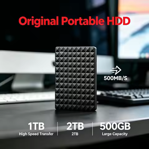 For Seagate Portable SSD Original High speed external hard drive USB3.0 1TB 2TB Large Capacity for C
