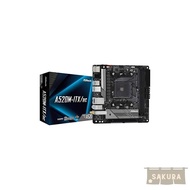 ASRock A520 M-ITX/ac Motherboard AMD Ryzen 3000 / 4000 Series (Soket AM4) Mini-ITX Support 【Domestic