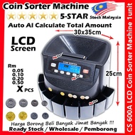 Ringgit Syiling Sen Coin Sorter Machine /Mesin Automatic Kira Duit Syiling /马币硬币分算机#Coin#Sorter#Syiling#Kira