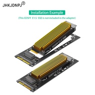 U.2 SFF-8639 to NVMe Ruler 1U GEN-Z EDSFF Short SSD E1.S Carrier Adapter