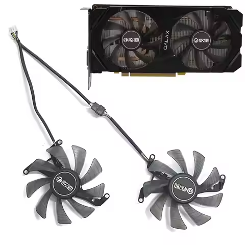 New 85MM 4PIN FB09015M12LPA GPU Fan for Galax Geforce RTX 2060 2070 Super Will GTX 1660 1660Ti Graph